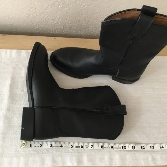 Ariat Heritage Roper Black 14501 Western Cowboy Boots 6C - Picture 11 of 12